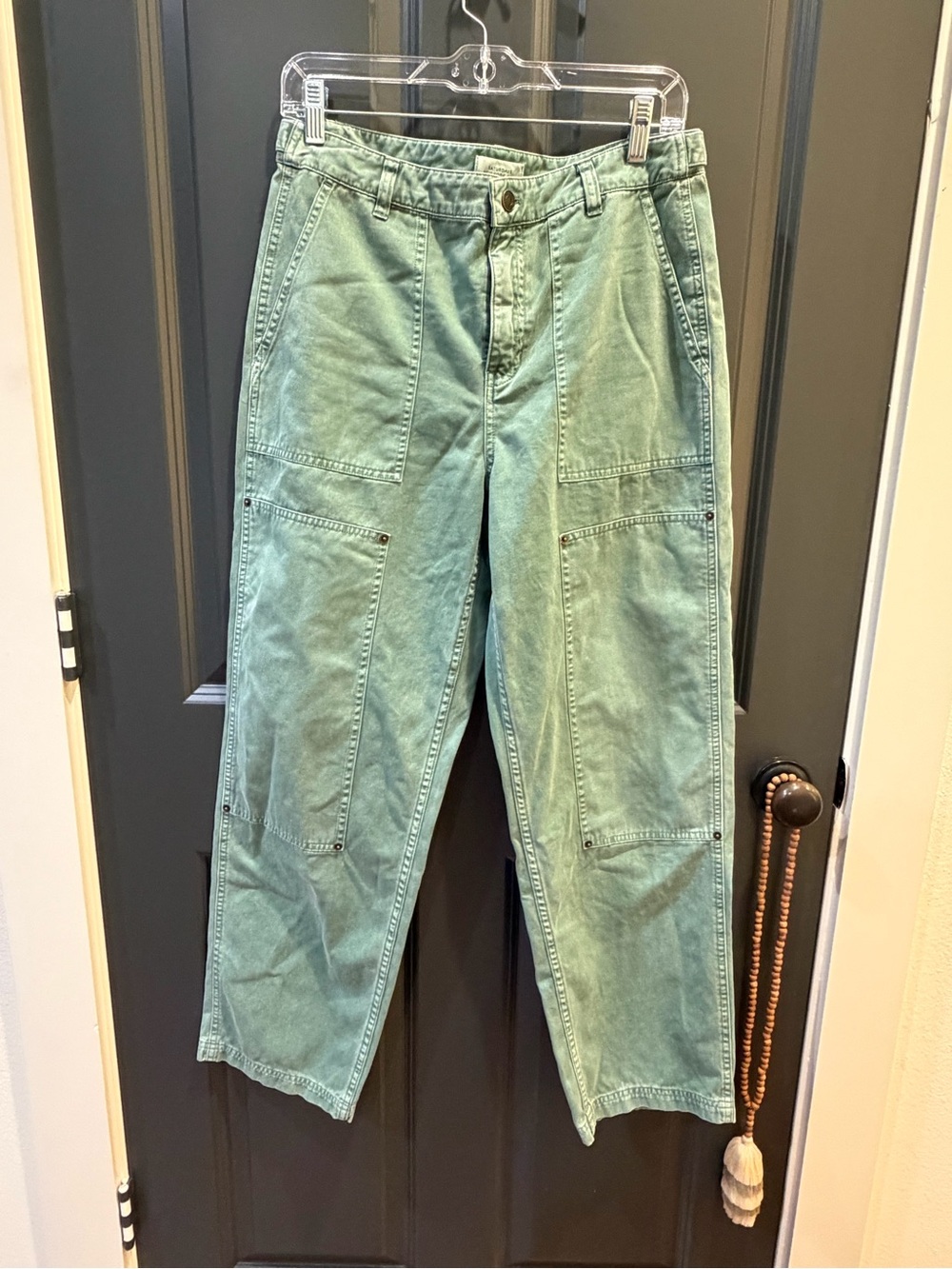 orSlow x Saturdays NYC Fatigue Pants Women’s Size 6 Green Made in Japan - Picture 3 of 10